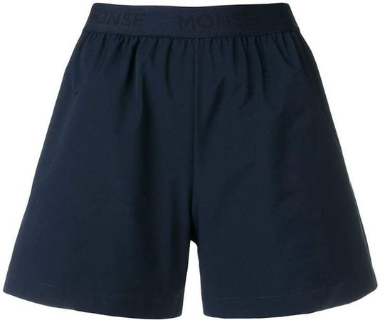 elasticated short shorts