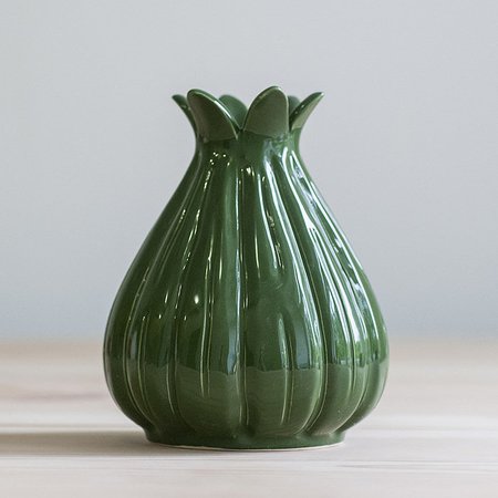 Керамическая ваза Emerald зеленого цвета — купить по цене 1090 руб в Москве | фото, описание, отзывы, артикул IMR-681541 | Интернет-магазин INMYROOM