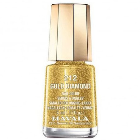 Mavala Mini Color Creme Polish Gold Diamond at Nail Polish Direct