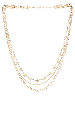 BRACHA Cosmos Star Layered Necklace in Gold | REVOLVE