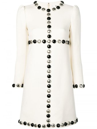 CELINE | Dresses | SHORT DRESS | Silk Blend Dress | White | Tessabit Shop Online