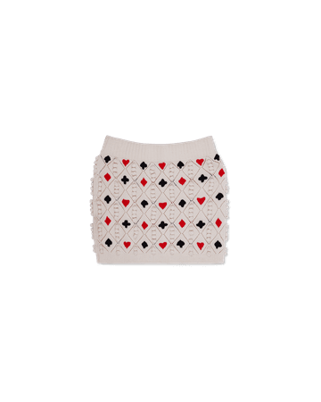 Off White Casino Knit Skirt – CasablancaParis