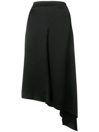 MSGM asymmetric A-line skirt