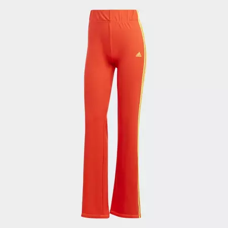 adidas Kidcore Flared-Leg Pants - Orange | Women's Training | adidas US