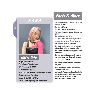 (@heartz_official)Kana Profile