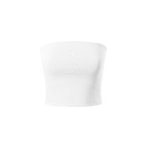 Made by Olivia - Made by Olivia Women's Causal Strapless Cute Basic Solid Cotton Tube Top White M - Walmart.com
