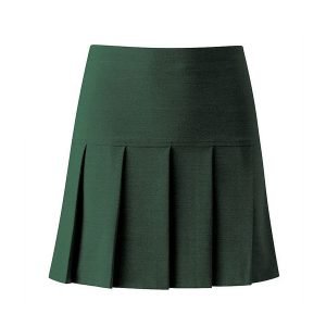 school skirt green