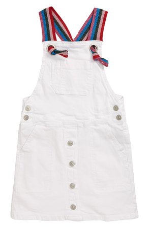 Hudson Jeans Donna Pinafore Dress (Toddler Girls & Little Girls) | Nordstrom