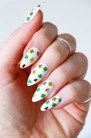 four leaf clover nails - Google Search