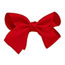 Amazon.com: Red Large Girl Bow Hair Clip - Romantic Large Bow Hair Clip In Captivating Red: Health & Personal Care