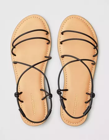 AEO Strappy Sandal brown