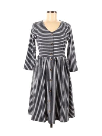 Mint Limit Striped Casual Dress Size M - 76% off | thredUP