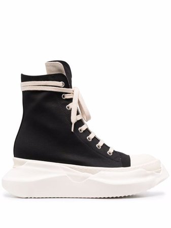 Rick Owens DRKSHDW Abstract high-top Sneakers - Farfetch