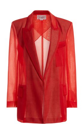 Organza Blazer Jacket By Victoria Beckham | Moda Operandi