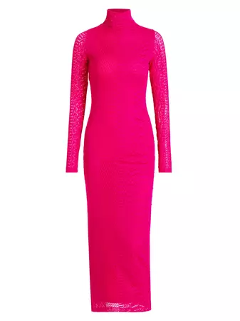 Shop Prabal Gurung Wndrlust Daphne Lace Midi-Dress | Saks Fifth Avenue