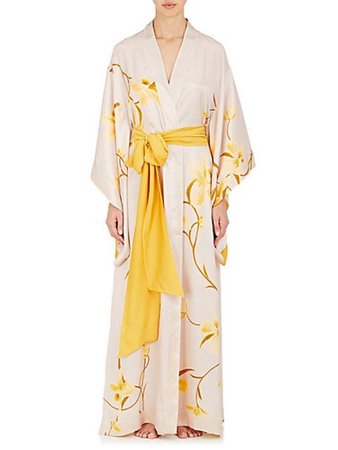 Silk Dressing Gown