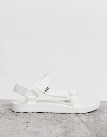 Teva Original Universal sandals in white | ASOS