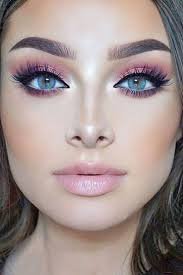 light pink makeup look - Google Search
