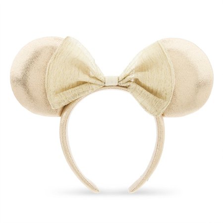Minnie Mouse Ear Headband for Adults – Almond Pearl | shopDisney