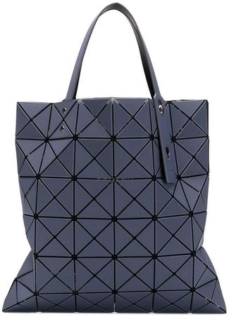 geometric tote bag