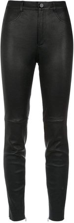 Nk leather skinny trousers