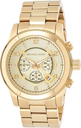 Gold MK Watch