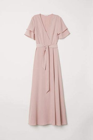 Wrap Dress - Pink