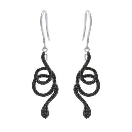 black snake earrings - Google Search