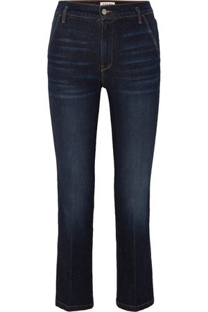 FRAME | Le Slender high-rise straight-leg jeans | NET-A-PORTER.COM