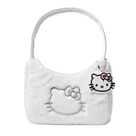 White hello kitty bag