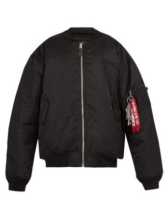 Reversible padded bomber jacket | Vetements | MATCHESFASHION.COM