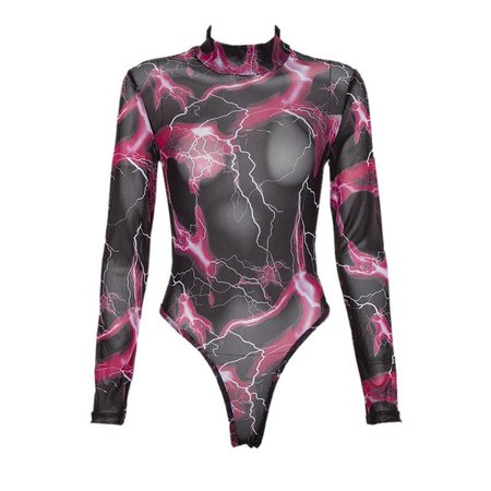 Pink Lightning Bodysuit – Own Saviour