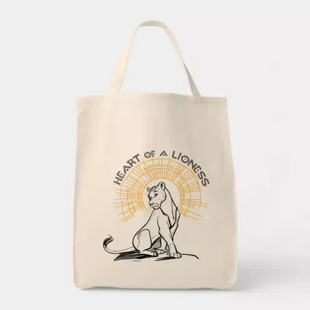 Lion King | Nala "Heart of A Lioness" Tote Bag | Zazzle