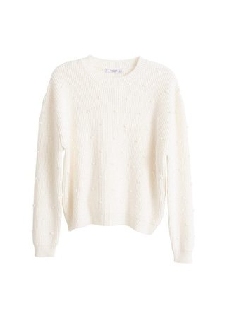 MANGO Textured knit sweater