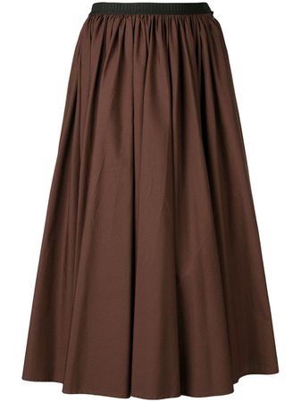 Antonio Marras юбка миди с контрастным поясом - Купить в Интернет Магазине в Москве | Цены, Фото.