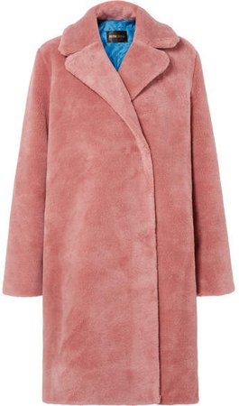 Concord Faux Fur Coat - Pink