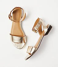Buckle Ankle Strap Sandals