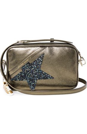 Golden Goose Star Metallic Leather Camera Bag | Nordstrom