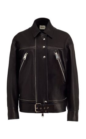 Herman Leather Jacket By Khaite | Moda Operandi
