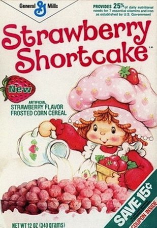 Strawberry Shortcake Cereal 🍓