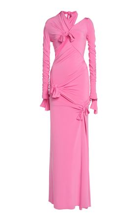 Knotted Cutout Gown By Balenciaga | Moda Operandi