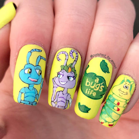 a bugs life nails