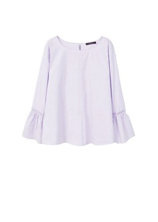 Violeta BY MANGO Flared sleeve blouse