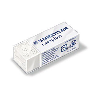 HC131969 - Staedtler Rasoplast Eraser Small White - Pack of 30 | Findel International