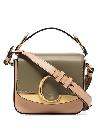 Chloé C Leather Mini Bag - Farfetch