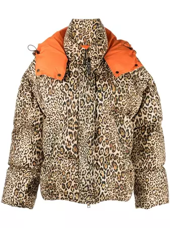 ETRO leopard-print Padded Jacket - Farfetch