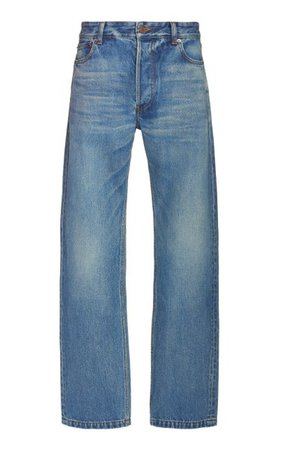 Normal Rigid High-Rise Straight-Leg Jeans By Balenciaga | Moda Operandi