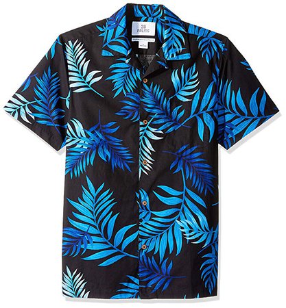 Amazon.com: Amazon Brand - 28 Palms Men's Standard-Fit 100% Cotton Tropical Hawaiian Shirt: Clothing