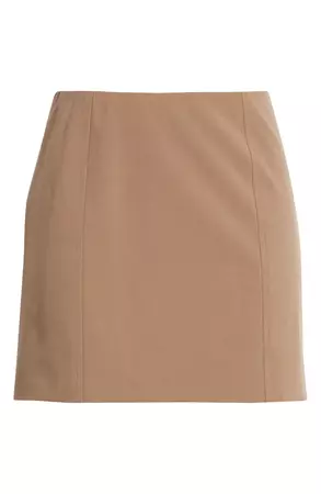 Open Edit Tailored Miniskirt | Nordstrom