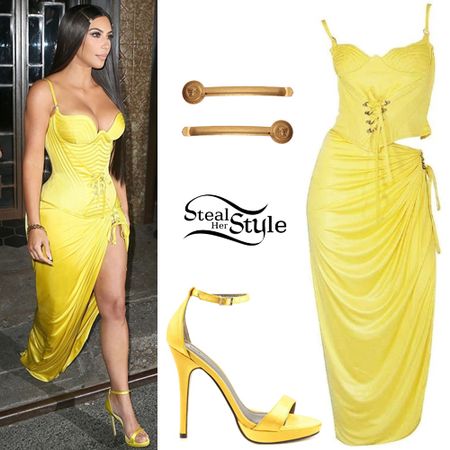 zendaya bright yellow dress by prada - Google Search